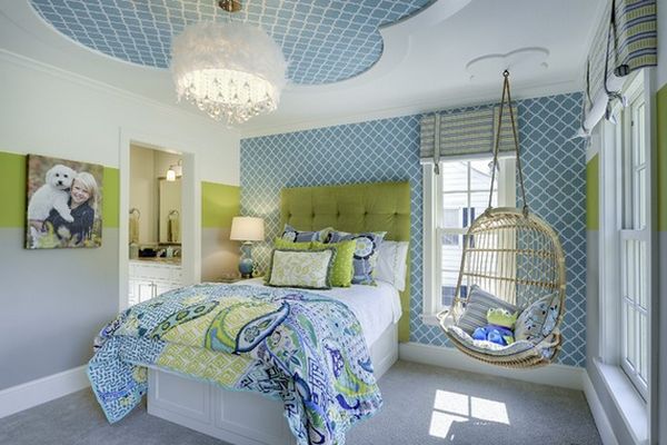 thiết kế phòng ngủ cho con gái tuổi teen
